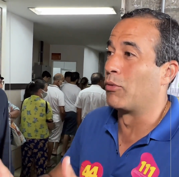 O prefeito Bruno Reis