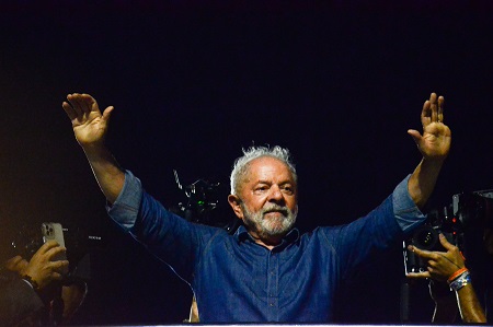 Presidente eleito Lula discursa na Avenida Paulista Presidente eleito Lula discursa na Avenida Paulista