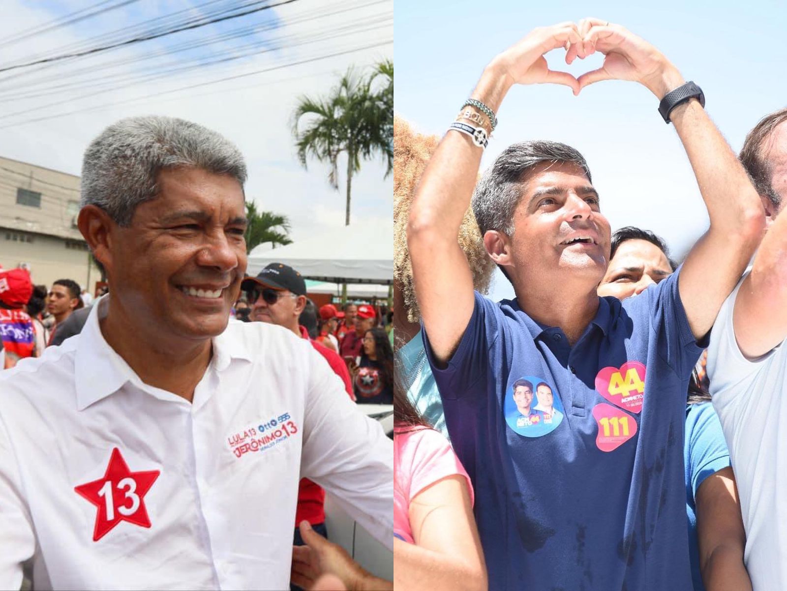 ACM Neto e Jerônimo Rodrigues