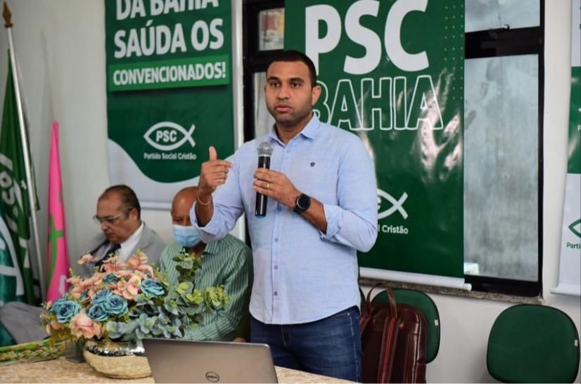 Heber Sanatana, presidente da legenda na Bahia