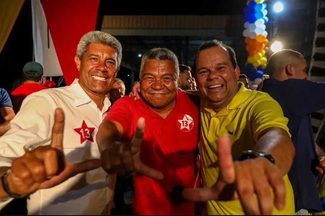 Jerônimo Rodrigues, Valmir Assunção e Geraldo Jr. Jerônimo Rodrigues, Valmir Assunção e Geraldo Jr.