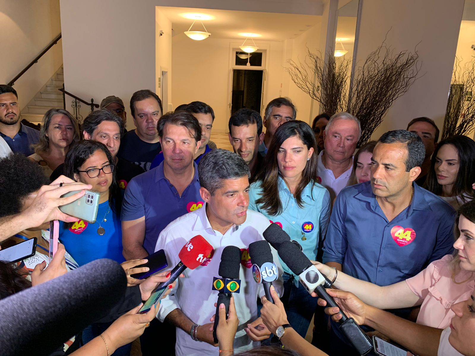 A fala do ex-prefeito foi feita em conversa com a imprensa na noite deste domingo
