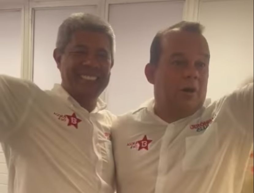 Jerônimo Rodrigues (PT) e Geraldo Júnior (MDB) Jerônimo Rodrigues (PT) e Geraldo Júnior (MDB)