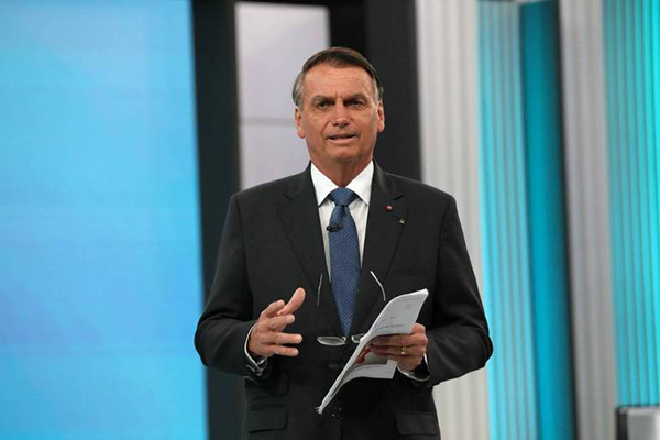 O presidente Jair Bolsonaro