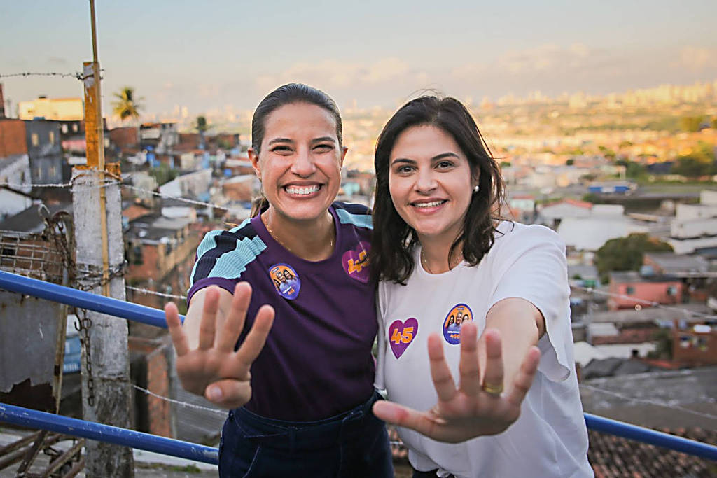 Raquel Lyra e Priscila Krause