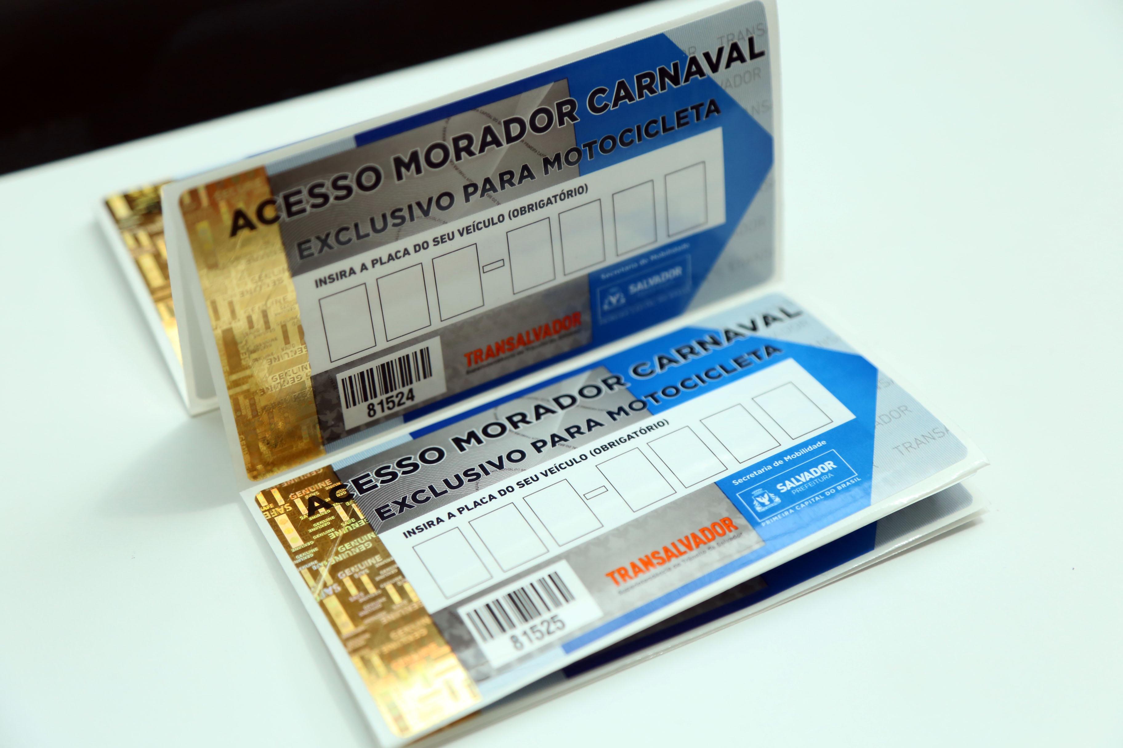 Credencial de acesso para moradores às regiões dos circuitos do carnaval em Salvador Credencial de acesso para moradores às regiões dos circuitos do carnaval em Salvador