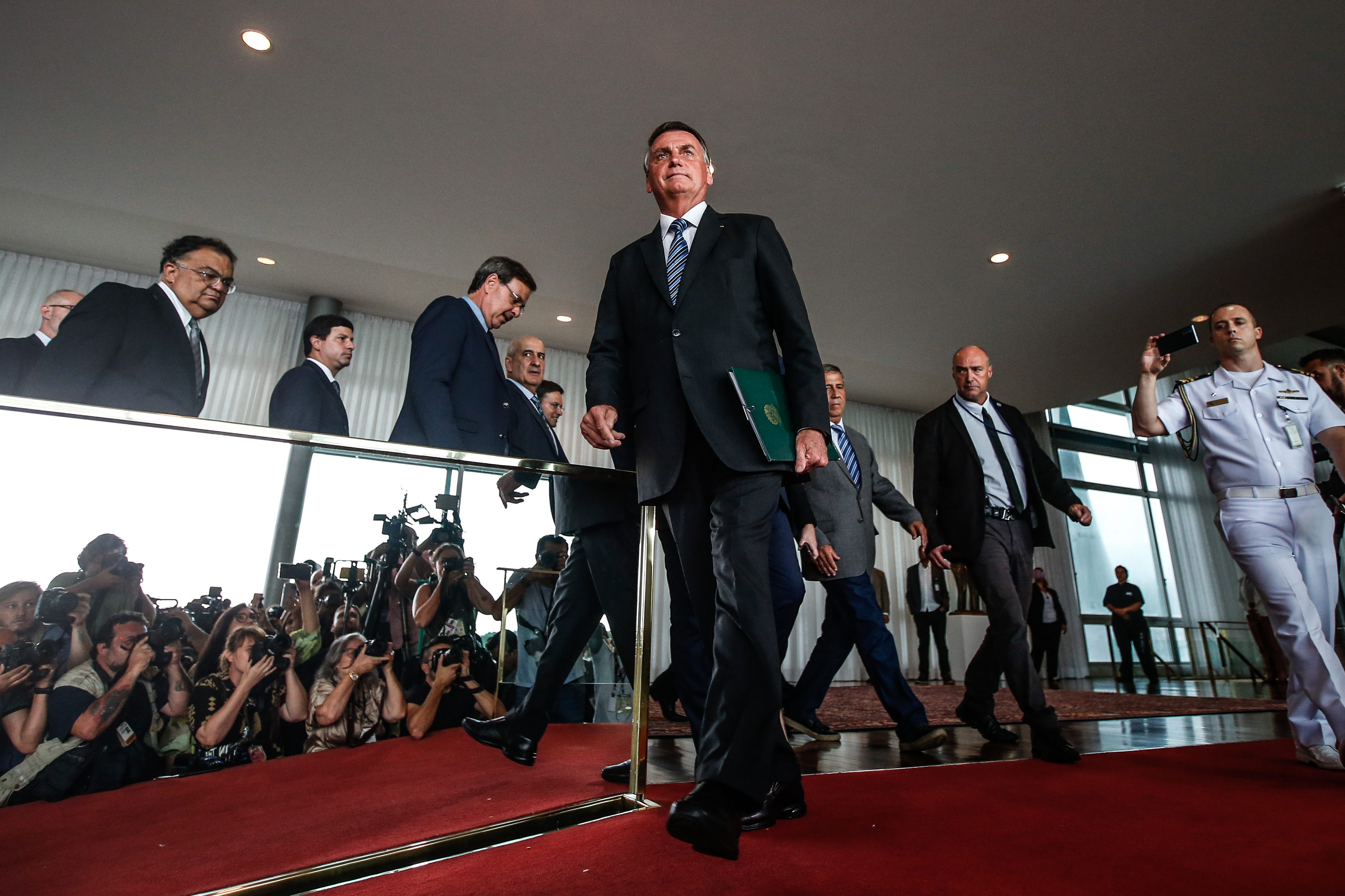 Presidente busca se manter como principal nome da oposição ao eleito Luiz Inácio Lula da Silva Presidente busca se manter como principal nome da oposição ao eleito Luiz Inácio Lula da Silva