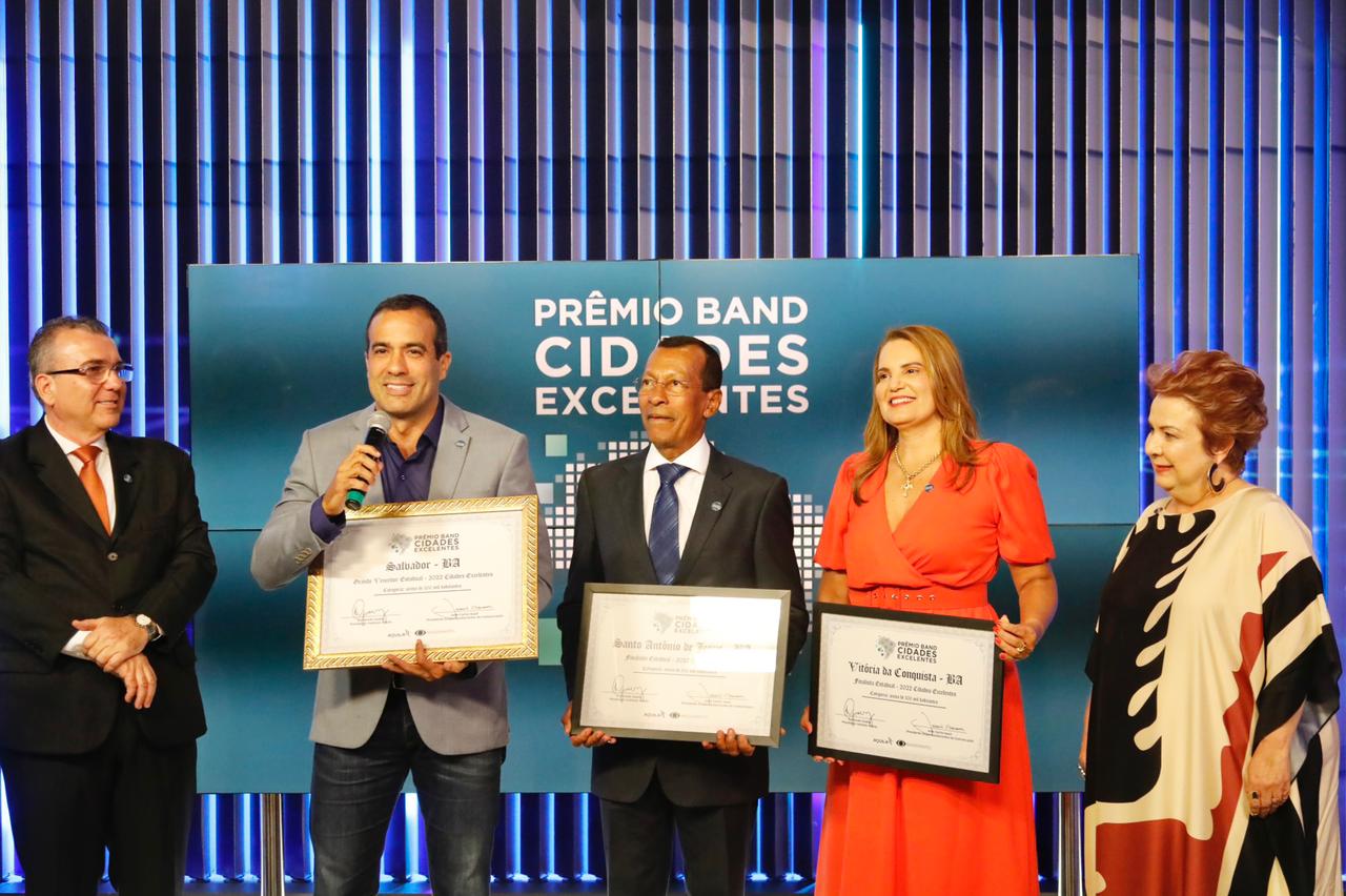 Prefeito de Salvador, Bruno Reis (União Brasil), recebeu as premiações Prefeito de Salvador, Bruno Reis (União Brasil), recebeu as premiações