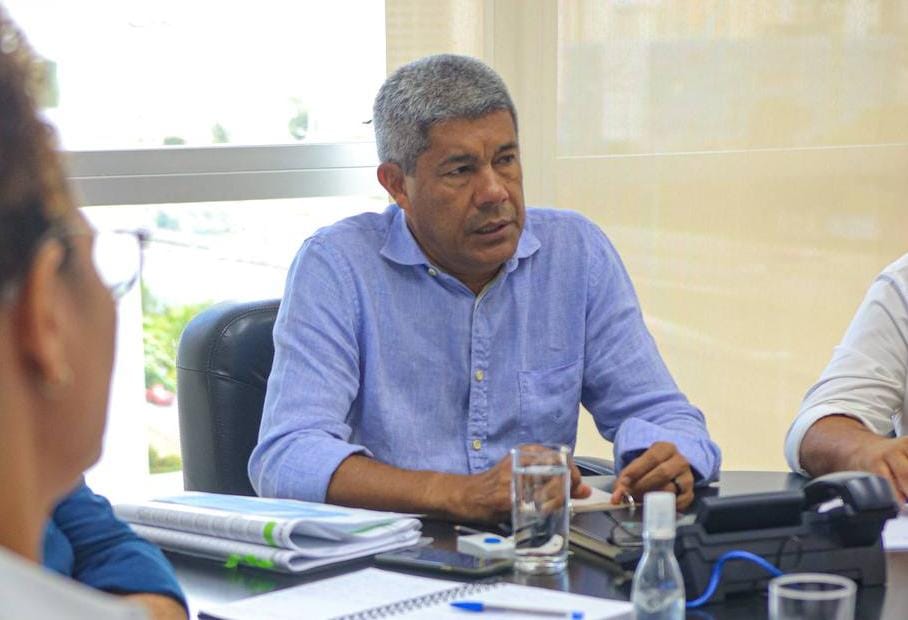 O governador Jerônimo Rodrigues O governador Jerônimo Rodrigues