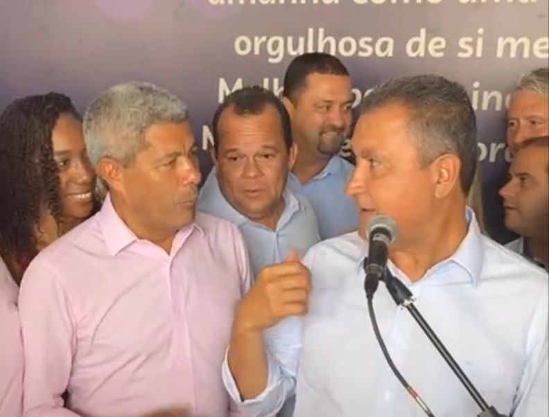 A fala do governador eleito foi feita em agenda com o governador Rui Costa na manhã desta terça-feira