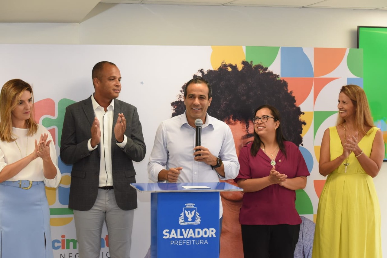 O evento foi conduzido pelo prefeito Bruno Reis