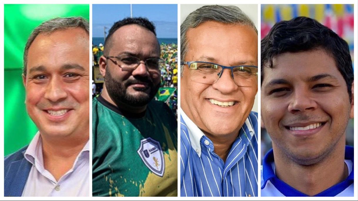 Vitor Azevedo, Leandro de Jesus, Diego Castro e Raimundinho da JR são os deputados estaduais eleitos pelo PL 