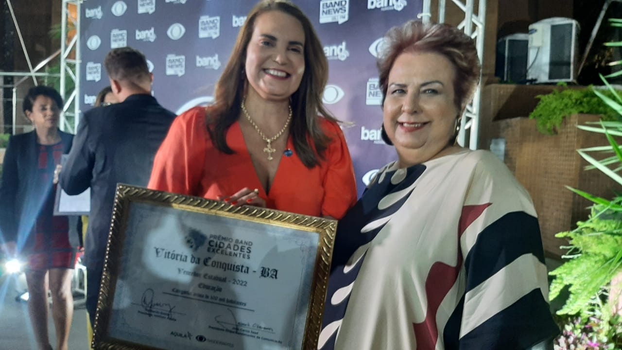 Pelo desempenho, Vitória da Conquista também recebeu a certificação como terceiro lugar geral Pelo desempenho, Vitória da Conquista também recebeu a certificação como terceiro lugar geral