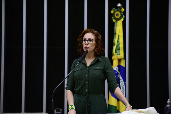 A deputada federal Carla Zambelli (PL-SP)