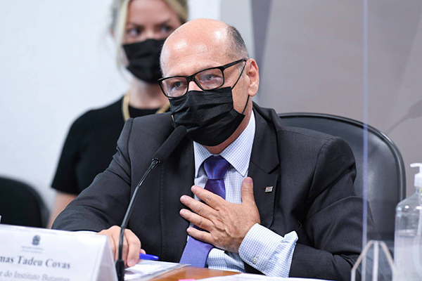 Dimas Covas estava à frente do Butantan desde 2017 e ganhou notoriedade na pandemia de Covid