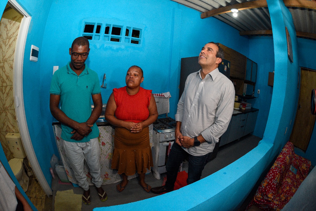 O prefeito Bruno Reis assinou ordem de serviço na quarta-feira (14)