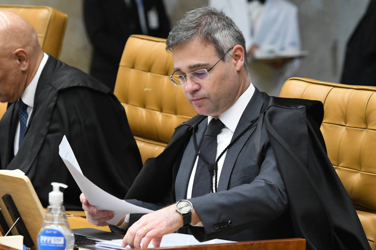 O ministro André Mendonça, do STF
