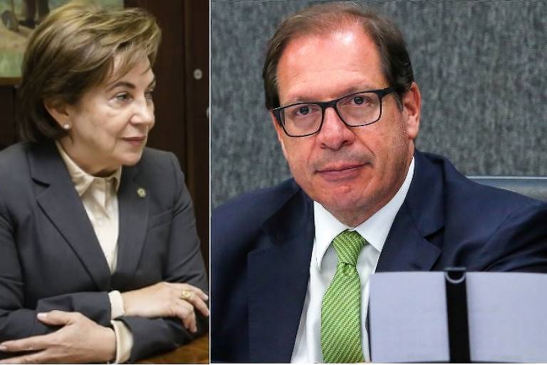 Juíza federal Maria do Carmo Cardoso, do TRF-1, e ministro Luis Felipe Salomão, corregedor nacional de Justiça Juíza federal Maria do Carmo Cardoso, do TRF-1, e ministro Luis Felipe Salomão, corregedor nacional de Justiça