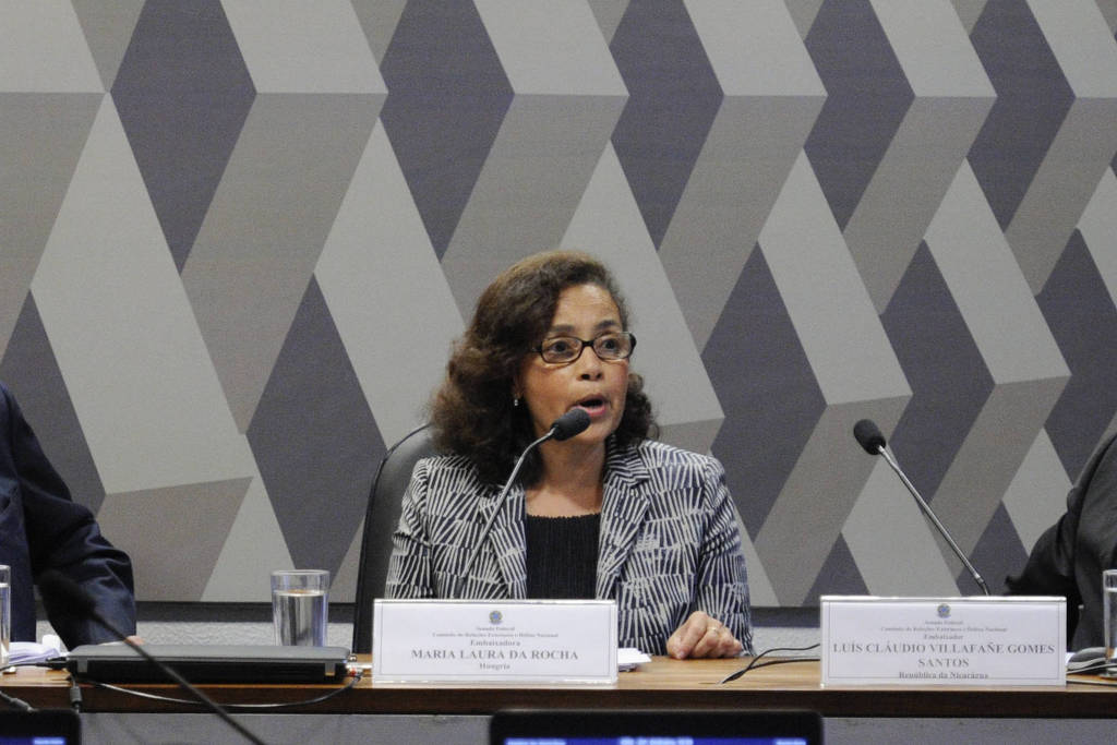 A embaixadora Maria Laura da Rocha em sabatina na Comissão de Relações Exteriores do Senado 