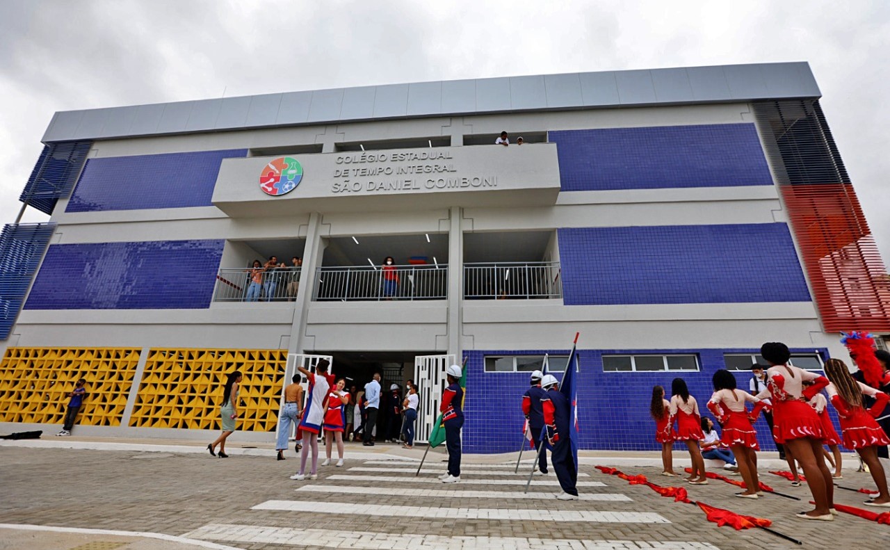 Colégio Estadual de Tempo Integral São Daniel Comboni, no bairro de Sussuarana, em Salvador