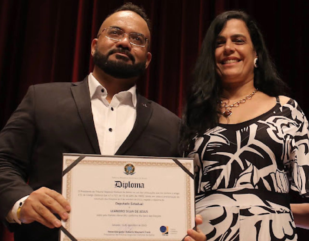 Leandro de Jesus é apoiador do presidente Jair Bolsonaro (PL) 