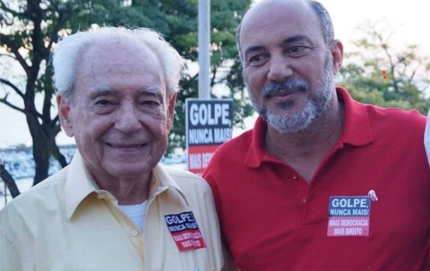 Waldir Pires e Bira Corôa Waldir Pires e Bira Corôa