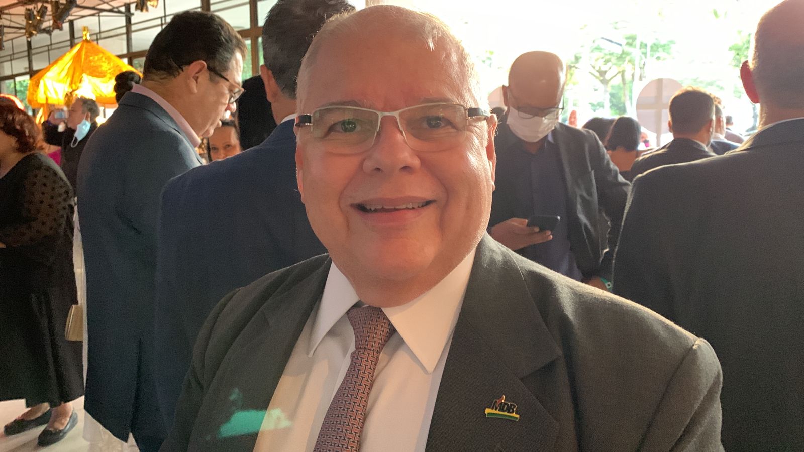 Presidente de honra do MDB, Lúcio Vieira Lima