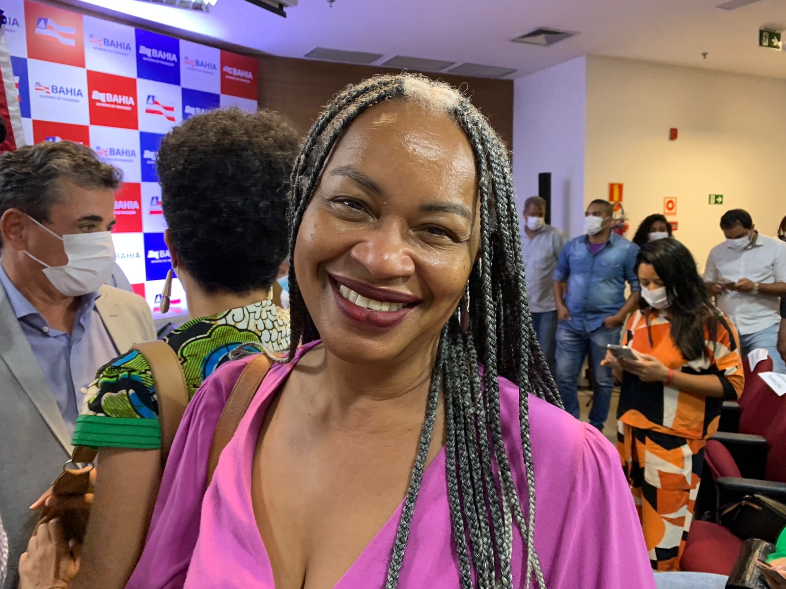 Deputada estadual Olívia Santana (PCdoB)