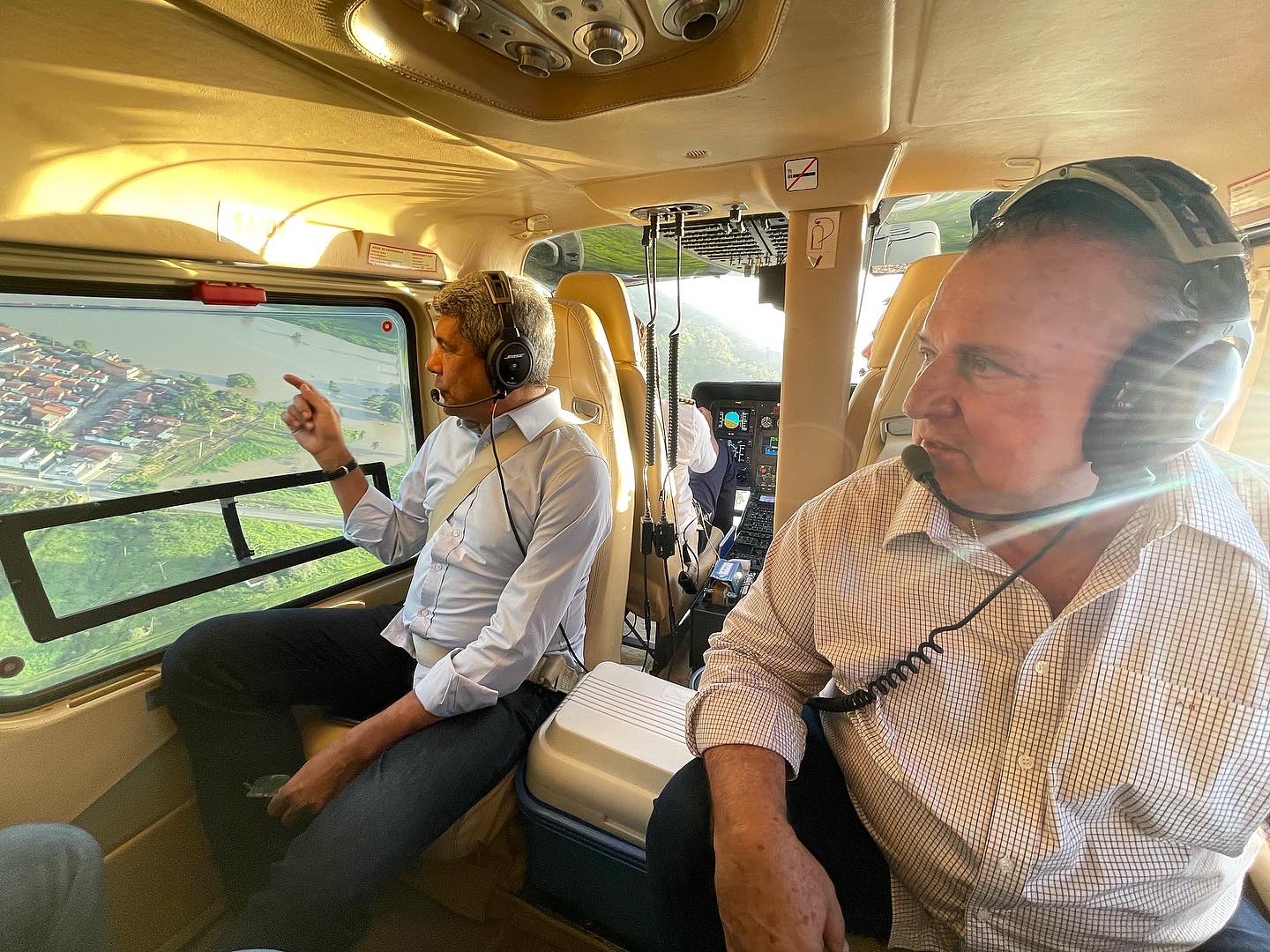 A primeira parada está prevista para 9h30 em Aiquara, cidade natal de Jerônimo