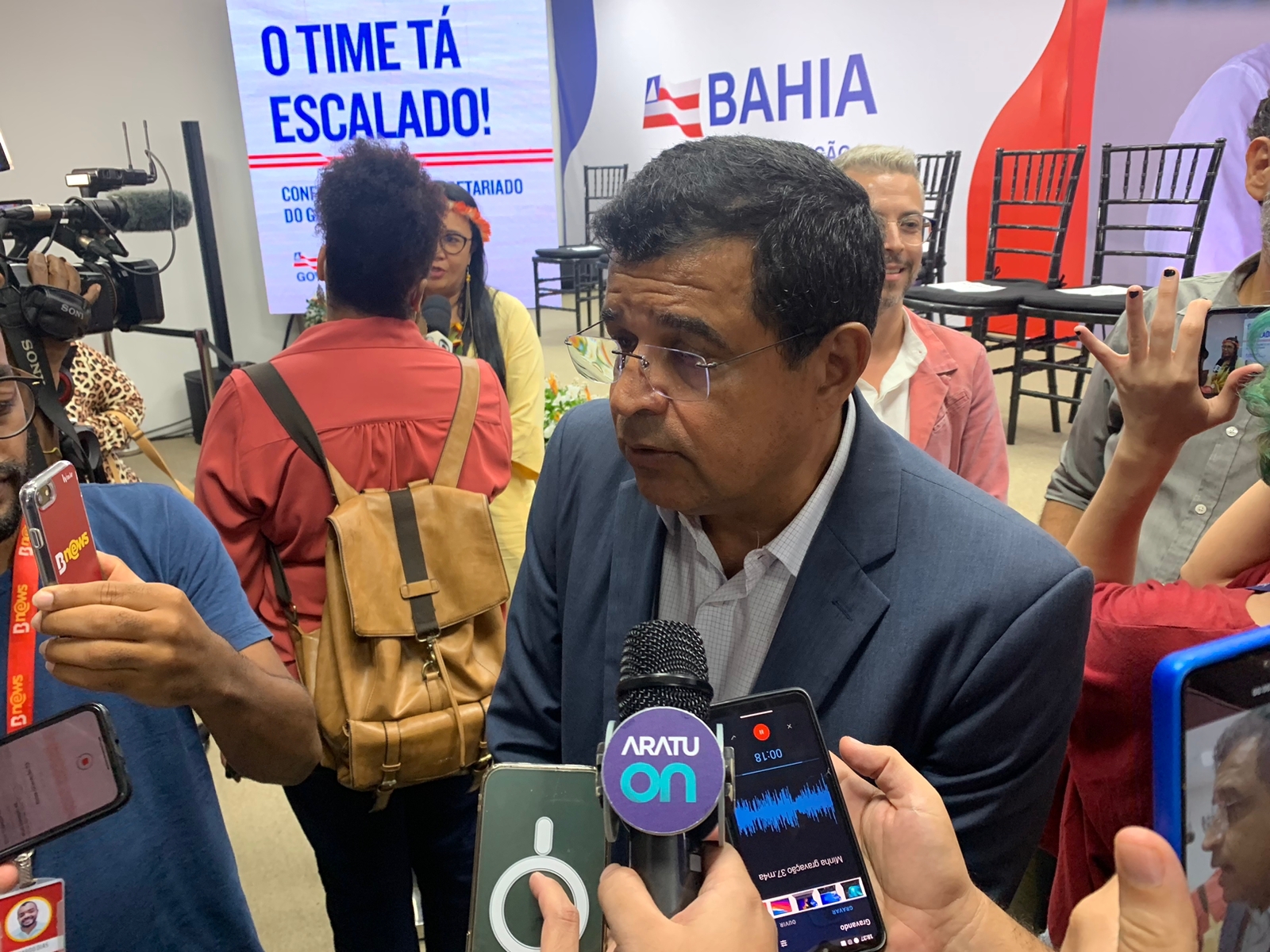 O presidente do PCdoB da Bahia, Davidson Magalhães O presidente do PCdoB da Bahia, Davidson Magalhães