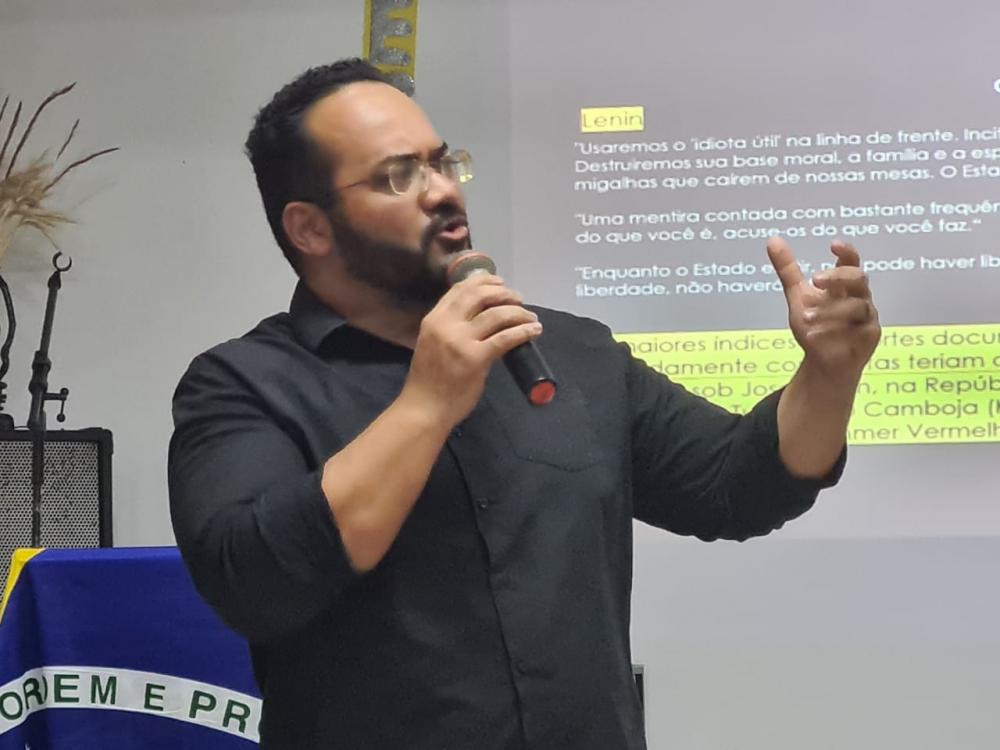 Deputado estadual eleito, Leandro de Jesus (PL)