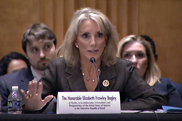Elizabeth Bagley, indicada pelo governo Joe Biden como próxima embaixadora dos EUA no Brasil