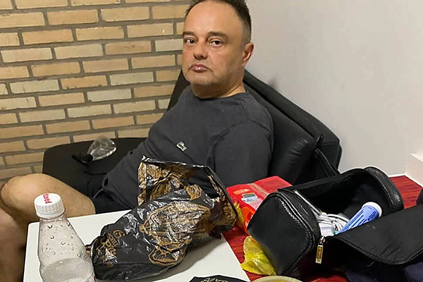 George Sousa, suspeito de ter tentado explodir um caminhão de combustível perto do aeroporto de Brasília