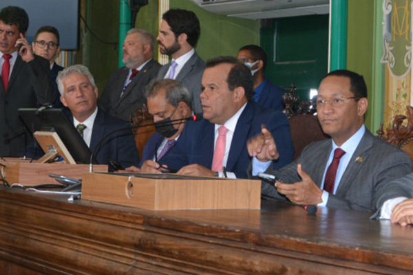 O presidente da Câmara de Vereadores, Geraldo Jr. O presidente da Câmara de Vereadores, Geraldo Jr.