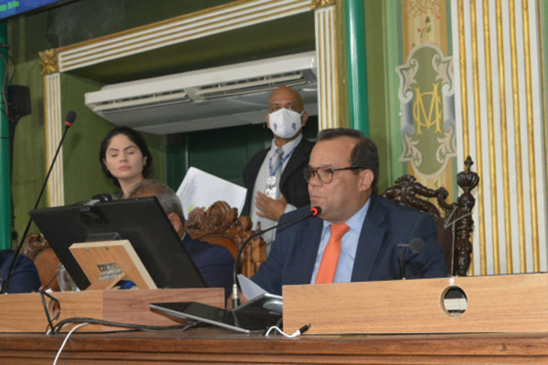 O presidente da Câmara Municipal de Salvador, Geraldo Júnior (MDB)