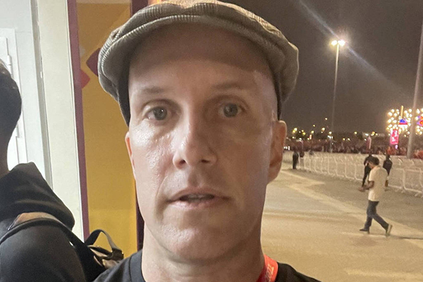 Grant Wahl, jornalista esportivo americano que morreu na semana passada enquanto cobria uma partida da Copa do Mundo Grant Wahl, jornalista esportivo americano que morreu na semana passada enquanto cobria uma partida da Copa do Mundo