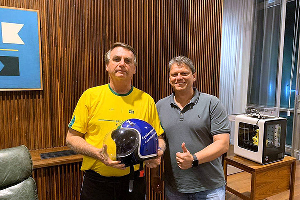 O ex-presidente Jair Bolsonaro e o governador de SP, Tarcísio de Freitas O ex-presidente Jair Bolsonaro e o governador de SP, Tarcísio de Freitas
