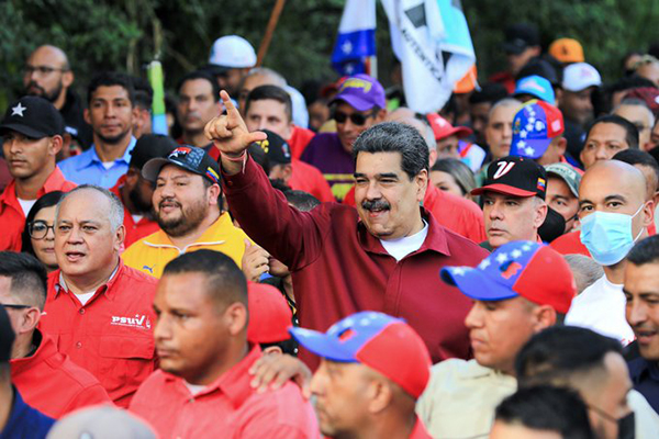 O ditador da Venezuela, Nicolás Maduro