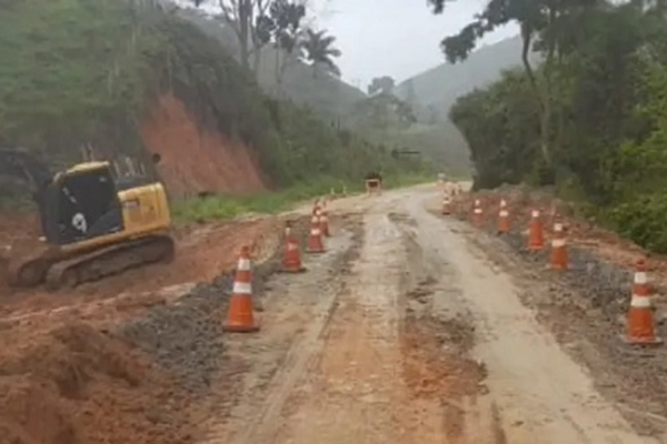 BR-030 afetada pela chuva 