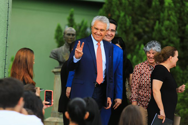 O governador de Goiás, Ronaldo Caiado (União Brasil)