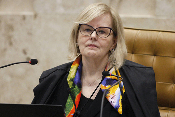 A presidente do STF (Supremo Tribunal Federal), ministra Rosa Weber
