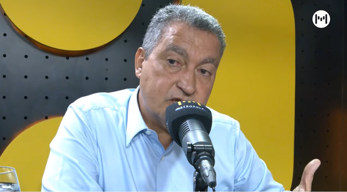 O governador da Bahia Rui Costa