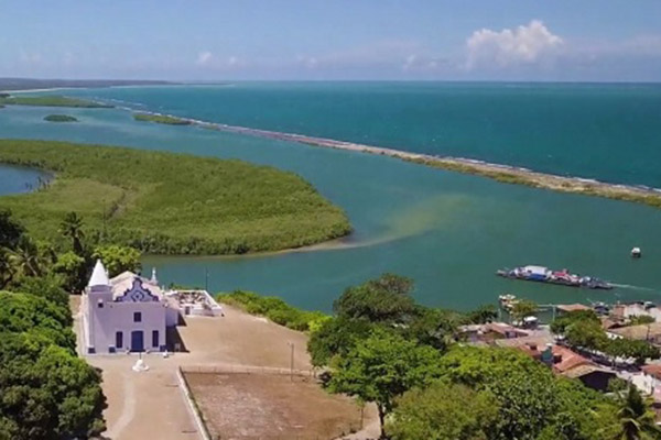 Igreja de Senhora da Conceição em Santa Cruz Cabrália