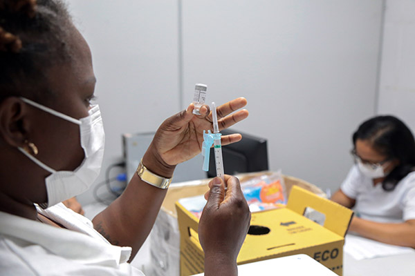 Vacinação contra Covid-19 em Salvador
