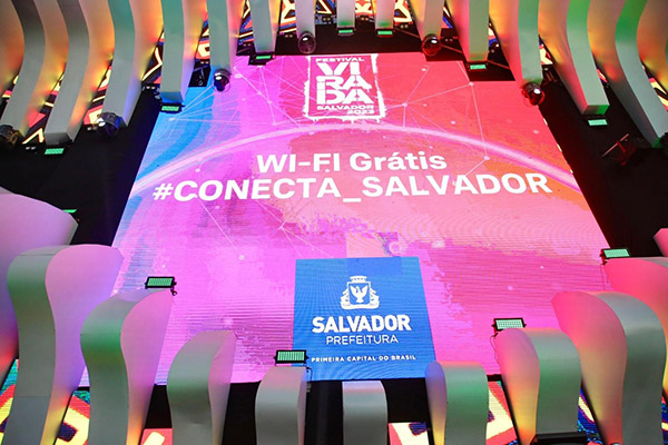 Rede de Wi-Fi gratuita Conecta Salvador