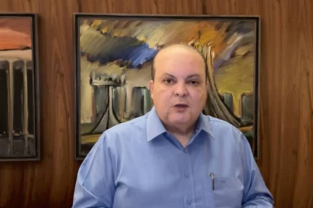 O governador afastado do Distrito Federal, Ibaneis Rocha (MDB)