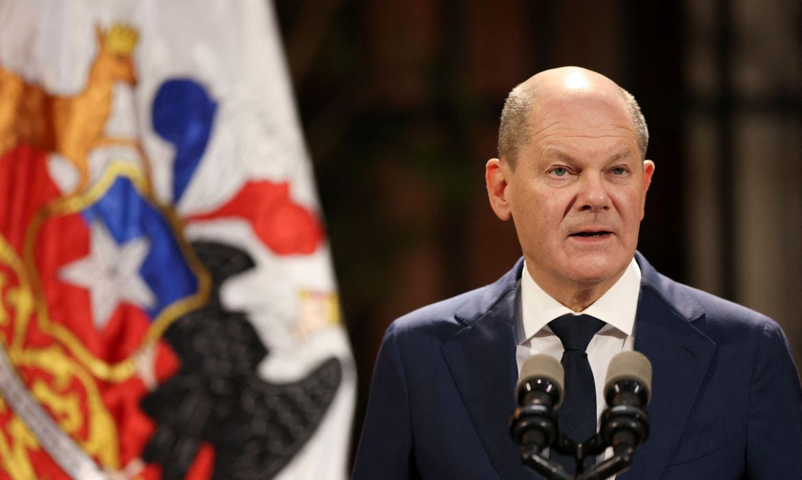 Scholz minimiza diferenças sobre Ucrânia em turnê pela América do Sul Scholz minimiza diferenças sobre Ucrânia em turnê pela América do Sul