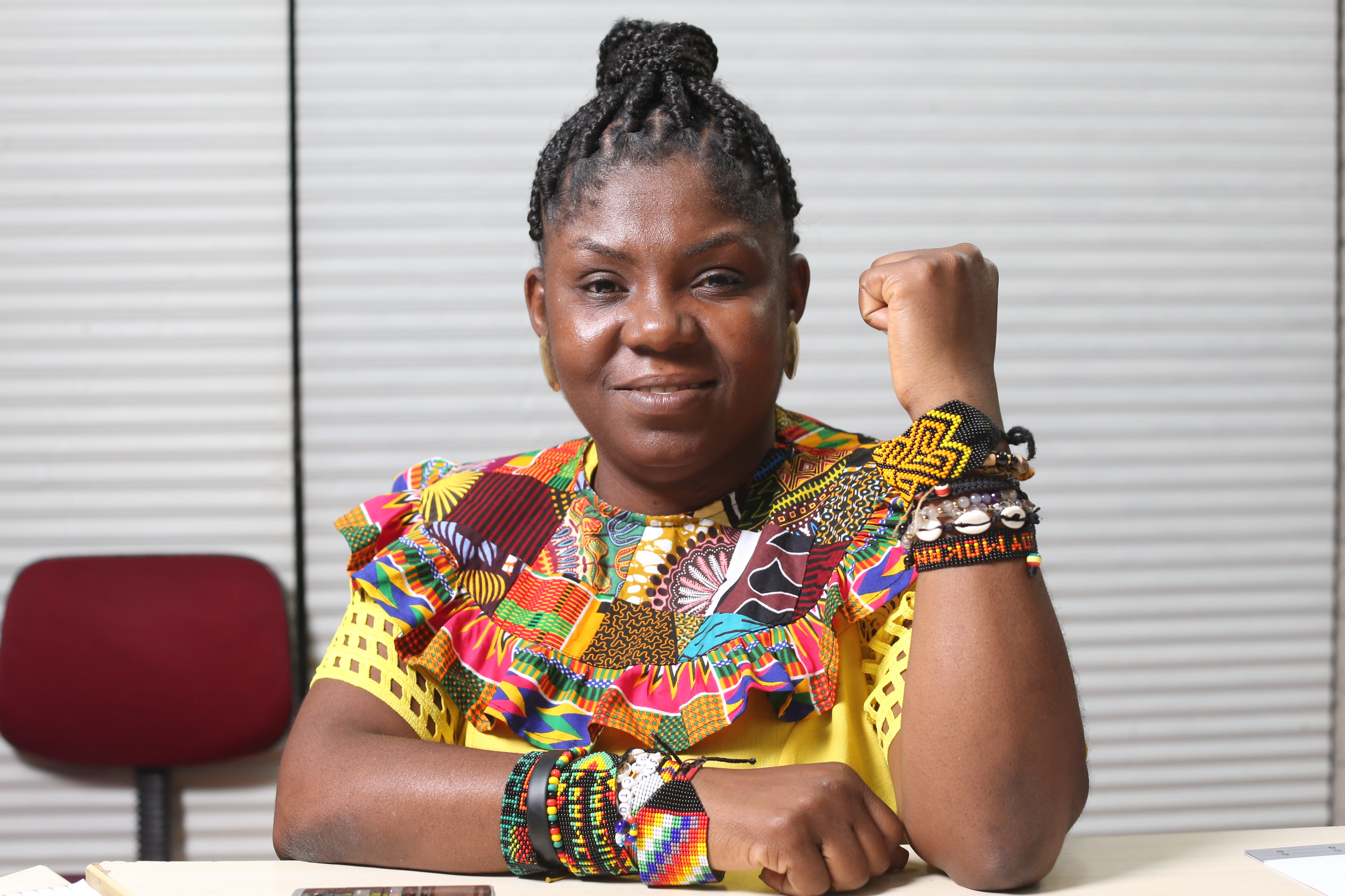 Francia Márquez, vice-presidente da Colômbia, em Bogotá