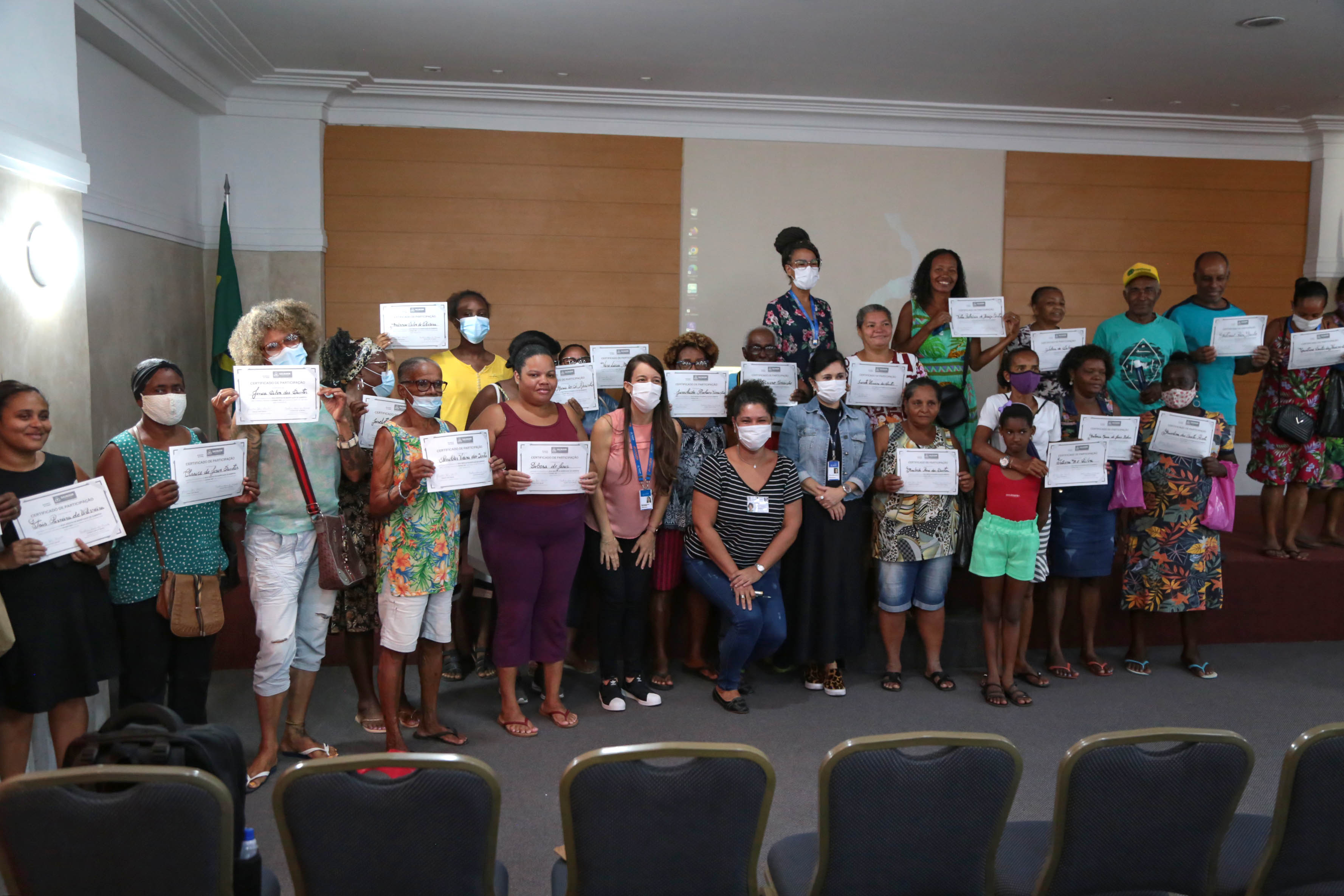 A qualificação foi promovida pela Secretaria Municipal da Saúde (SMS)