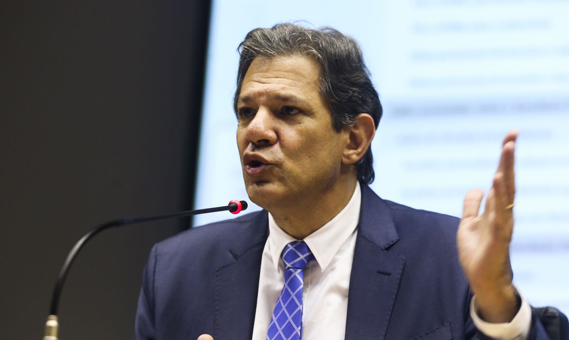 O ministro Fernando Haddad O ministro Fernando Haddad